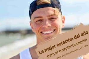 La mejor estación del año para el trasplante capilar,