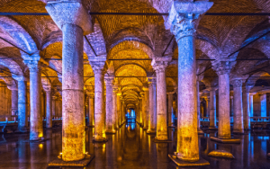 Citerne Basilique Istanbul Tourisme Médical avec greffe de cheveux Shift à Istanbul Turquie