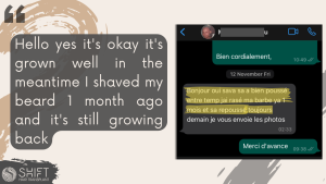 Afro Beard Transplant Review with SHIFT Hair in Turkey 03 3