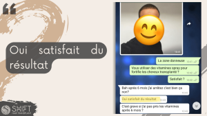 Examen de la greffe de cheveux afro avec SHIFT Hair en Turquie 03 3