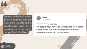 Hair Transplant Review with SHIFT Hair in Turkey 12 3
