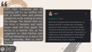 Hair Transplant Review with SHIFT Hair in Turkey 27 3