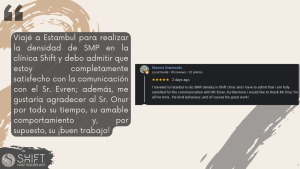 Reseña de micropigmentación del cuero cabelludo con SHIFT Hair en Turquía 08 3