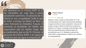 Reseña de trasplante capilar con SHIFT Hair en Turquía 02 3