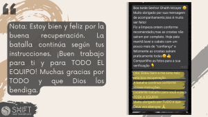 Reseña de trasplante capilar para mujeres con SHIFT Hair en Turquía 01 3