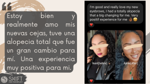 Reseña de trasplante de cejas afro con SHIFT Hair en Turquía 02 3