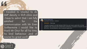 Scalp Micropigmentaiton Review with SHIFT Hair in Turkey 07 3