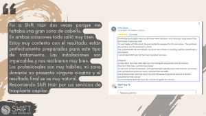 Reseña de trasplante capilar con SHIFT Hair en Turquía 30 3